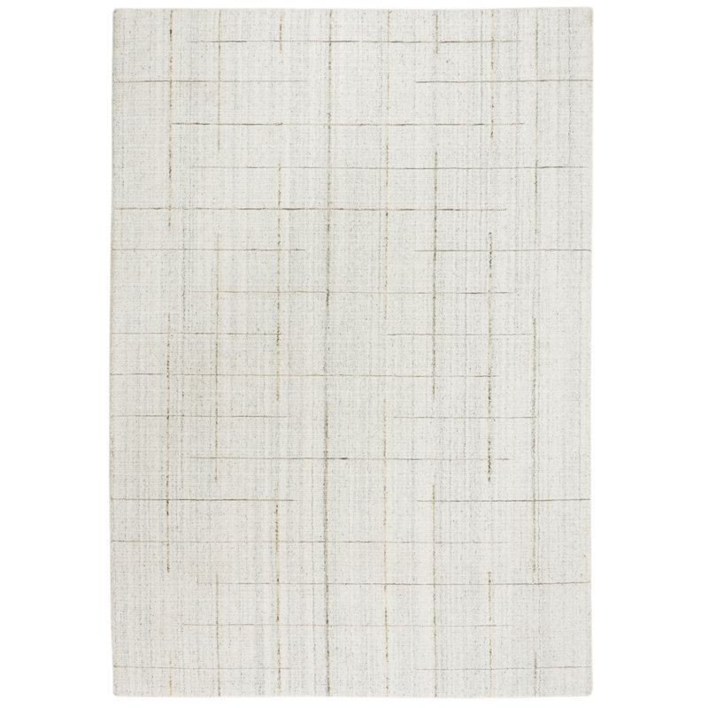Tapis rectangulaire en laine Nirah, Rectangle 8 pi 6 po x 11 pi 6 po