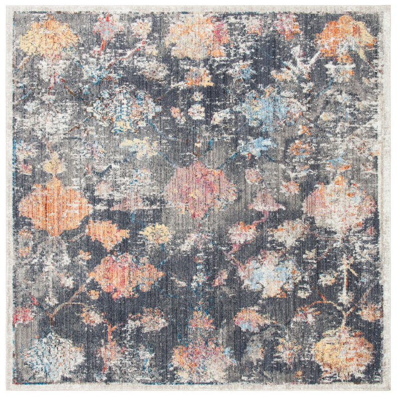 Tapis floral Gardner Performance, Carré 7 pi