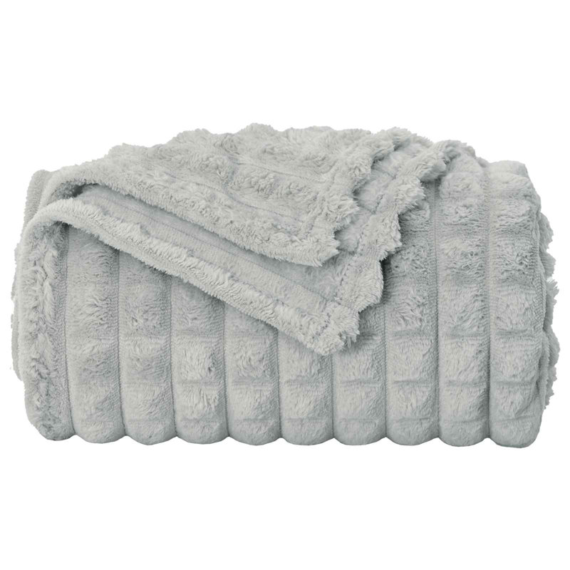 5.2-31 Throw Blanket, 200cm x 150cm, Grey