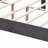 Queen Size Wingback Button Tufted Platform Bed With Solid Wood Slat Support Soft Gray Velvet