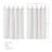 Cumberledge Cotton Striped Tailored Cafe Curtain-436309391-436309394