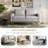 Devonti Upholstered 58'' Loveseat-518706007