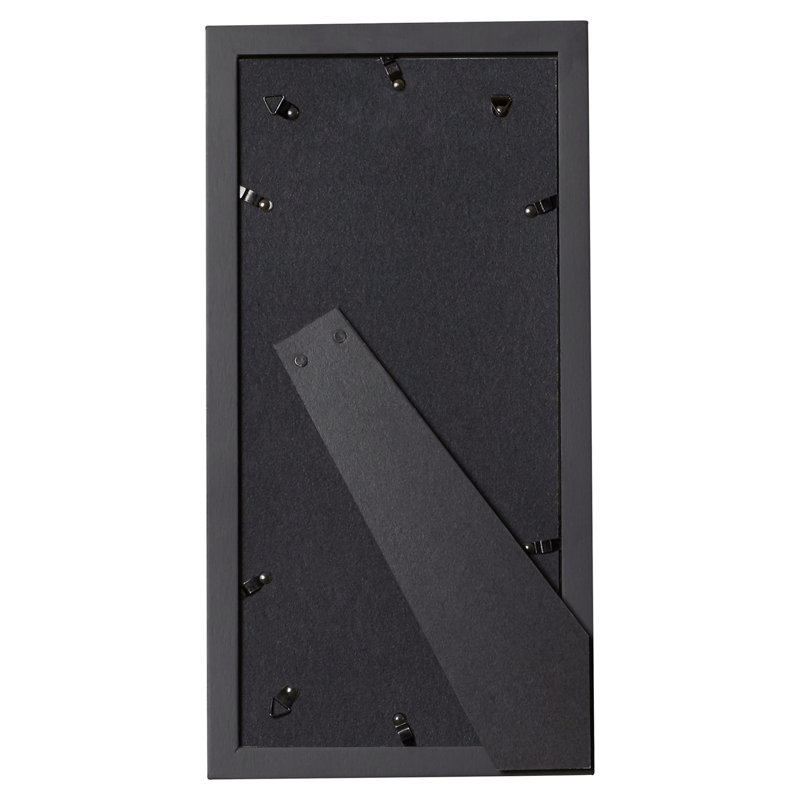 Mcclaran Black Wood Matte Picture Frame, 5" x 7"