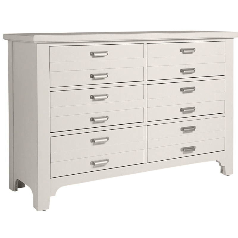 Erving 55'' W 6 - Drawer Dresser, Lattice