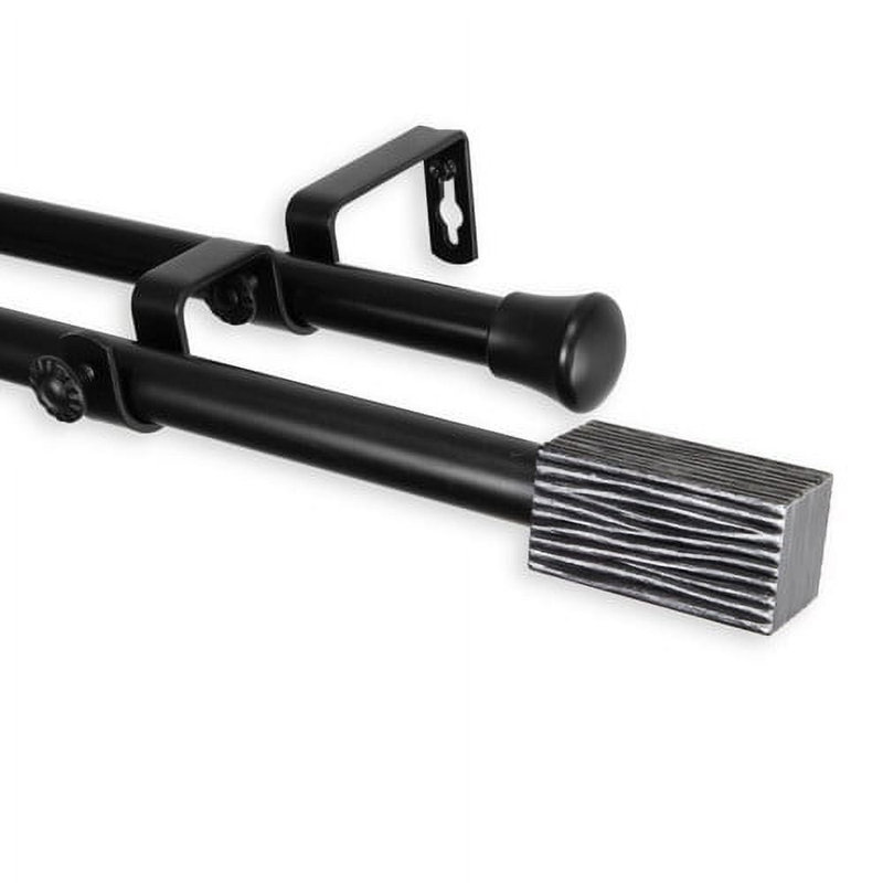  Alder 13/16" Double Curtain Rod