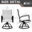 Outdoor Dining Aluminum Armchair With Sunbrella-701449296