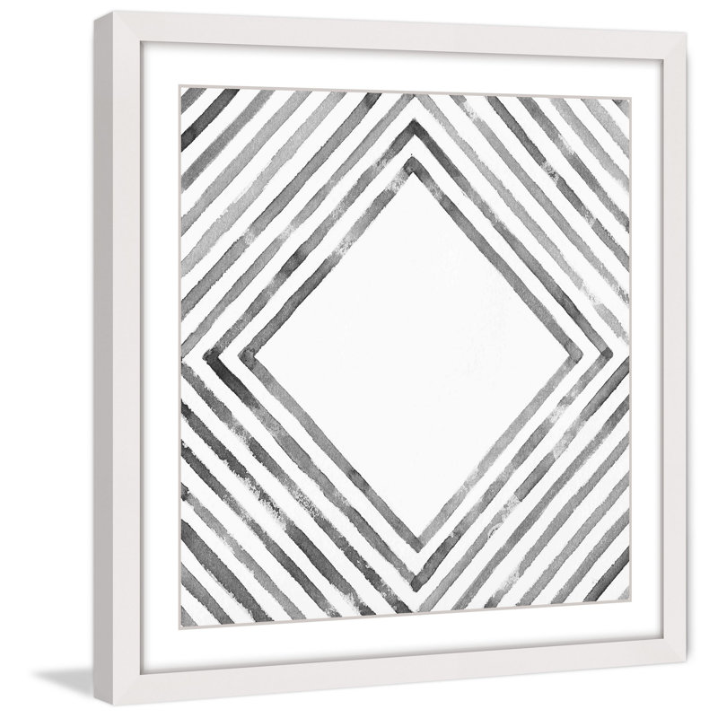 «Square» par Marmont Hill - reproduction de cadre photo, H 18 po x l 18 po x P 1,5 po