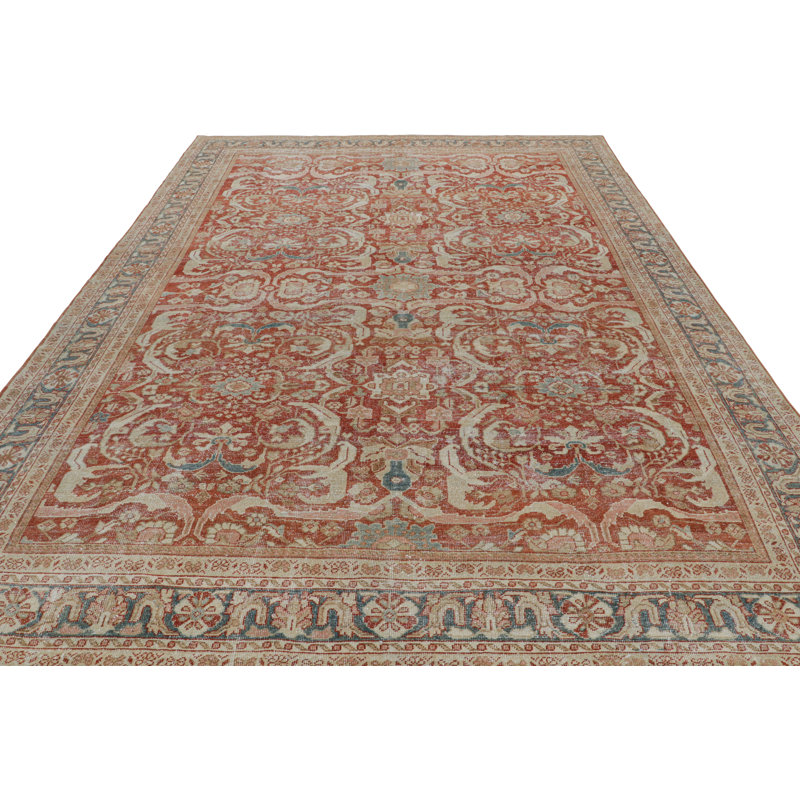 One-of-a-Kind Rectangle 9'9" x 13'2" Hand Knotted Area Rug