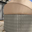 Lit de jour modulaire en rotin pour l'extérieur 5 pièces avec auvent rétractable-946926685-946926680