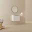 Meuble-lavabo à fermeture en douceur avec lavabo