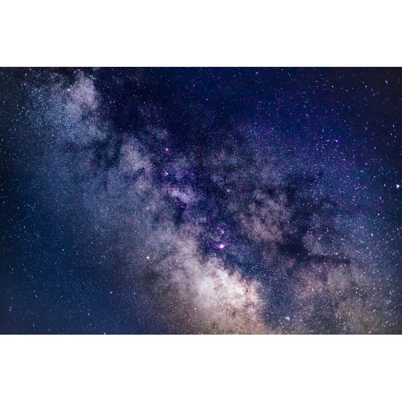 Milky Way Galaxy - Wrapped Canvas Print, 30cm H x 46cm W x 3.8cm D