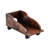 Antique Brown Desk With Drawer Storage And Stable Structure Rectangular Computer Keyboard Tray Ample