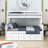 Figueredo Kids Twin Over Full Bunk Bed with Trundle with Drawers-2023794919