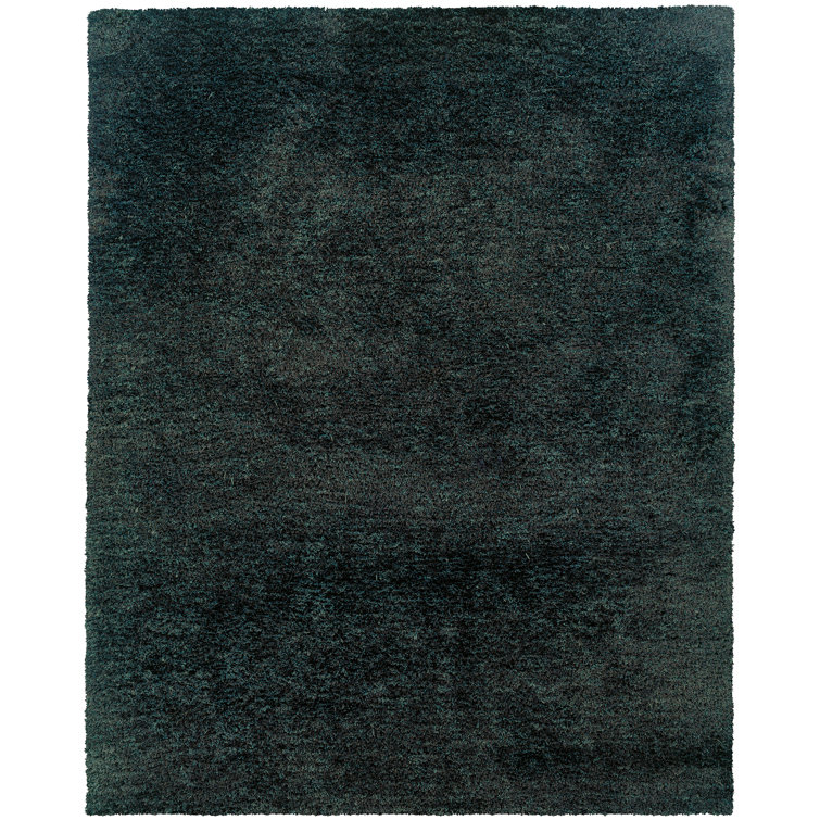 Albritton Handmade Tufted Charcoal Area Rug