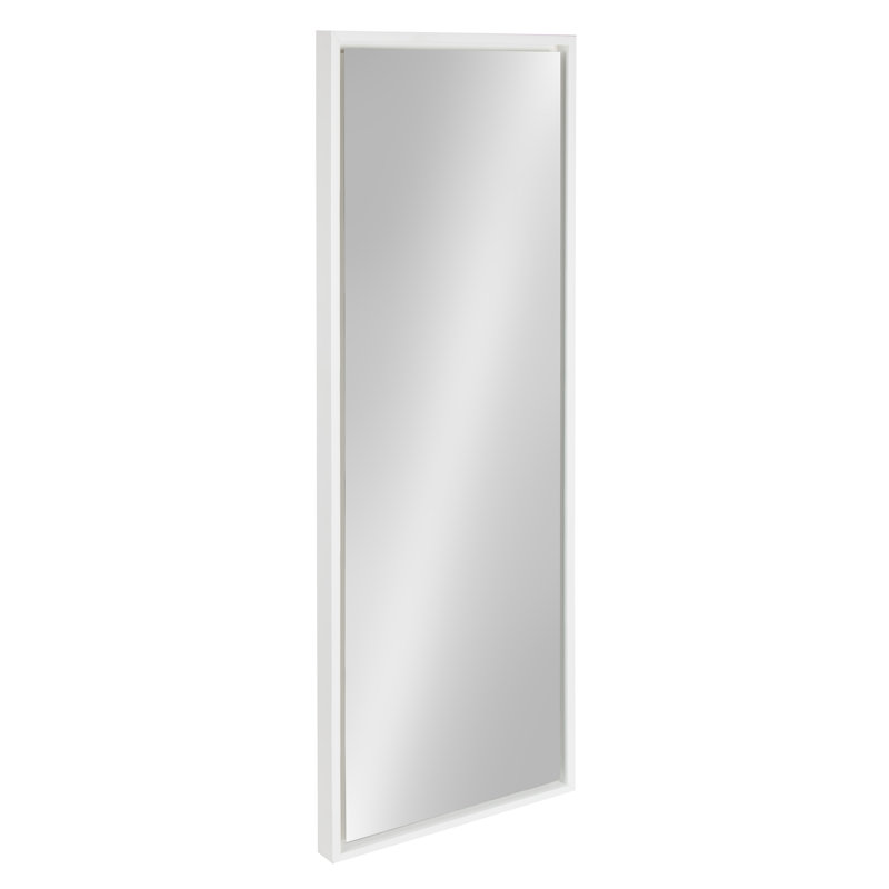 Miroir décoratif moderne et contemporain Loeffler, Blanc
