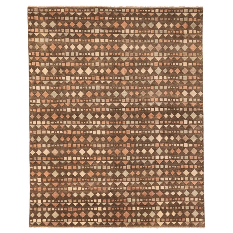 Tapis brun Tangier 8 pi 0 po x 9 pi 11 po