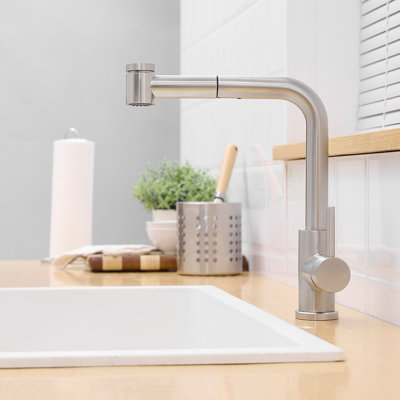 Robinets de lavabo avec douchette extractible, robinet de préparation pour mini-bar