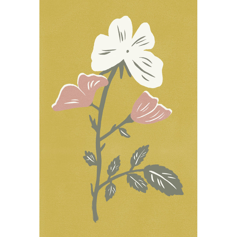 Blossom Bud I by Melissa Wang - Wrapped Canvas Painting, 91cm H x 61cm W