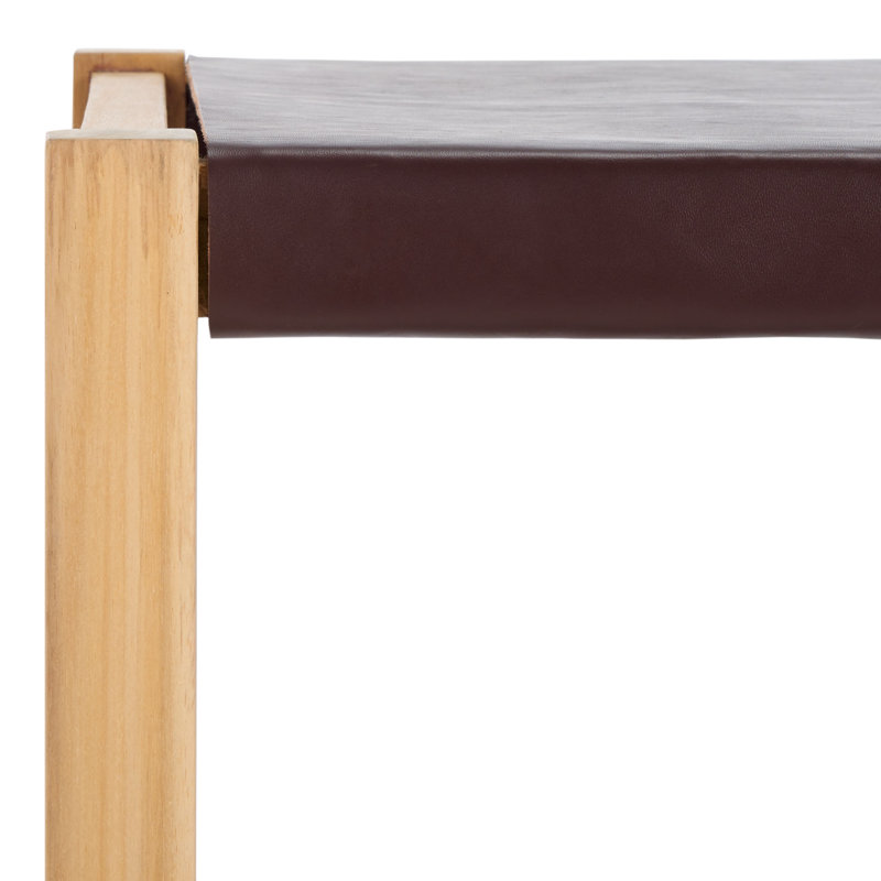 Tabouret de comptoir Breckenridge, Cognac / naturel