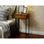Aliveya 40cm W Metal Bedside Table