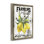  «Rustic Farm Market Lemons», art mural encadré flottant par Creatif Belle