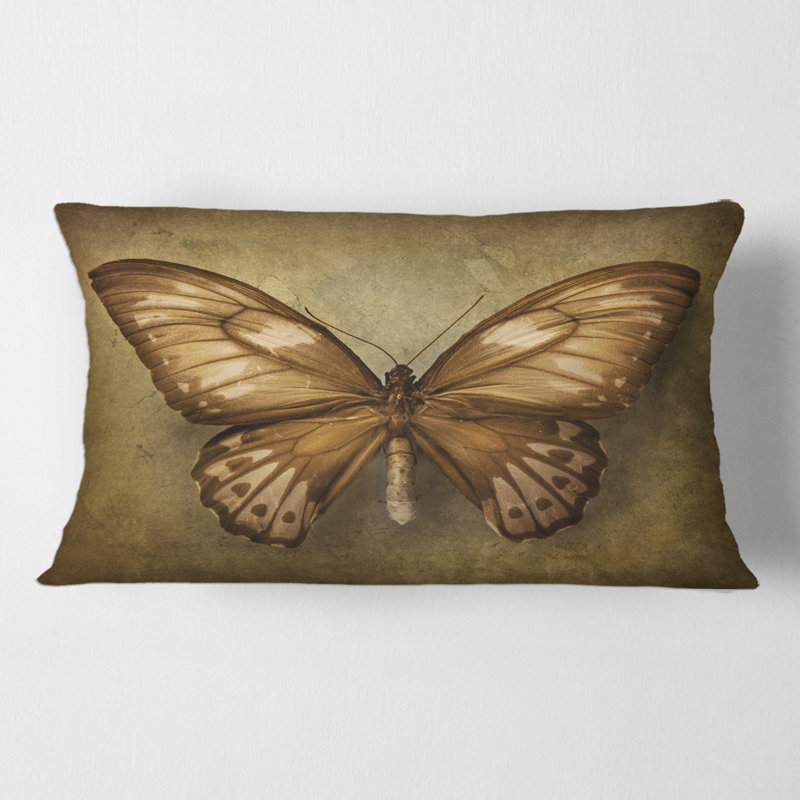 Housse de coussin rectangulaire et insert Butterfly