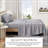 Ultra-Soft Cotton Heathered Melange Jersey Knit Sheet Set-326600143-326600137