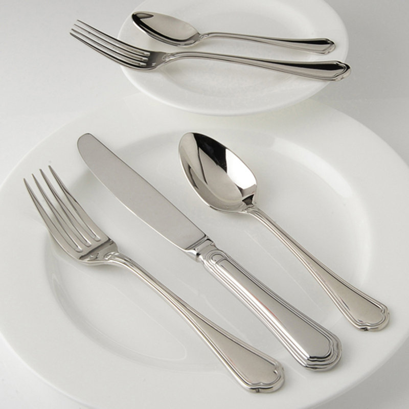 Medici 5 Piece 18/10 Stainless Steel Flatware Set, Service for 1
