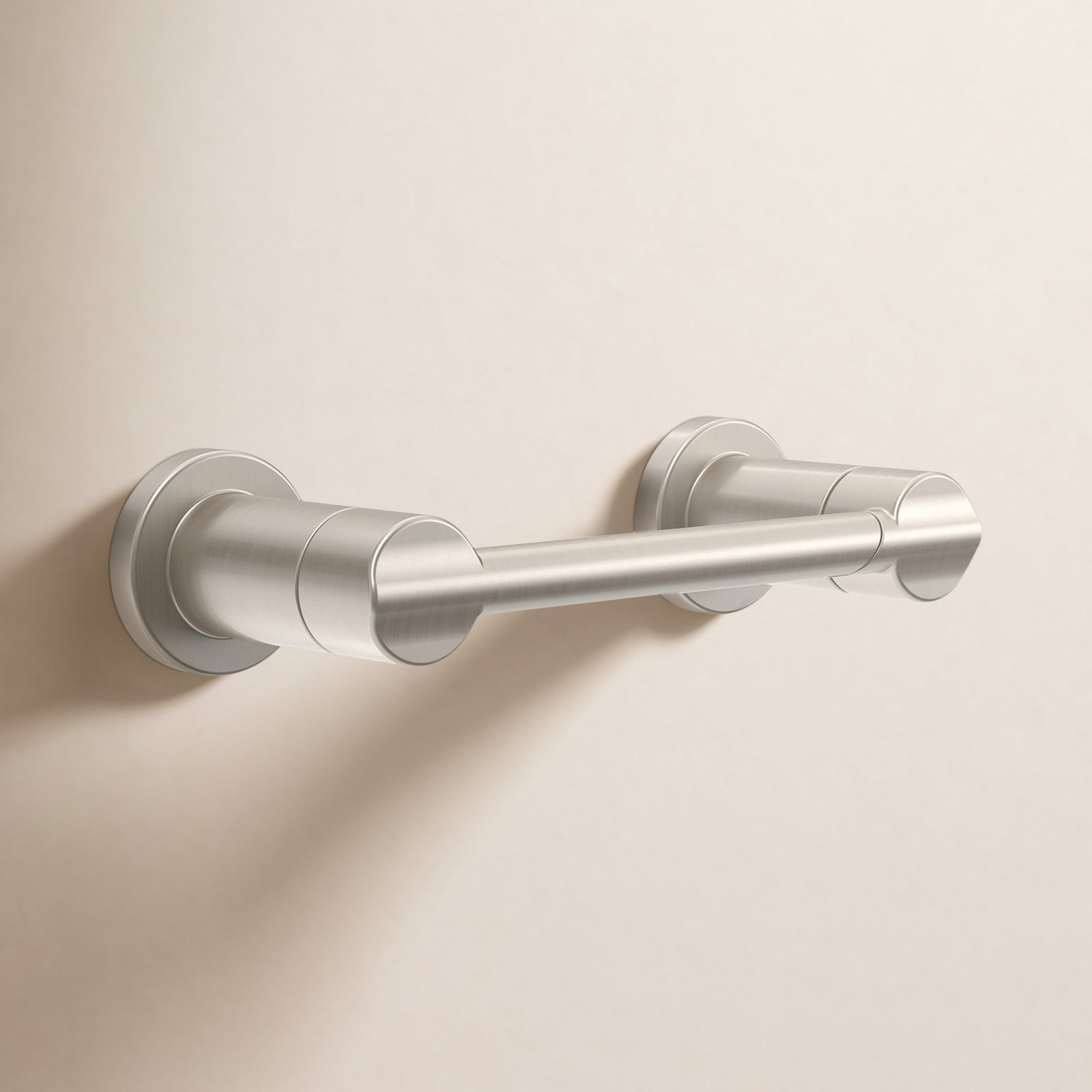 Nicoli Pivoting Toilet Paper Holder, Brushed Nickel