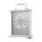 Acctim Althorp Mantel Clock Radio Controlled Quartz Polished Metal Carriage Clock Silver