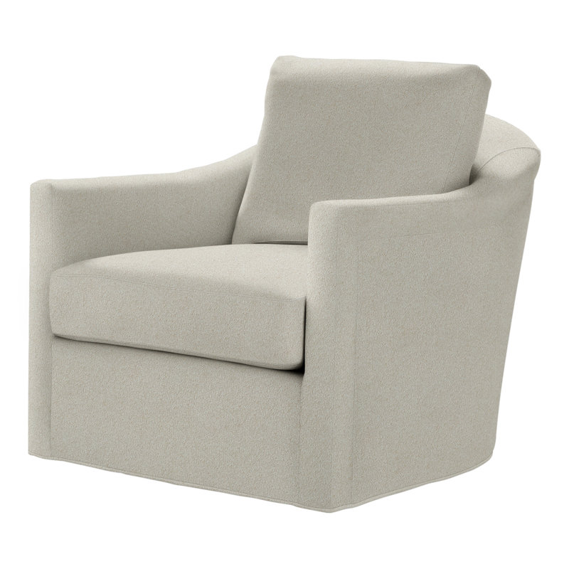 Catalina Swivel Armchair, Page Oyster (Performance fabric) 1355-92, Dune