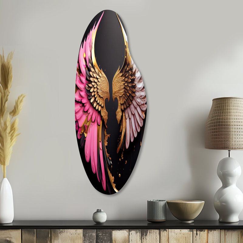 Décoration murale Wings Angel, H 38 po x l 15 po