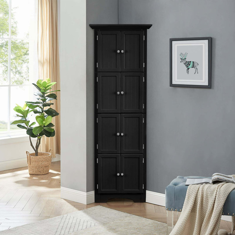Grande armoire de rangement, Noir