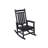 Oversized Rocking Chair With Wood-Texture, Outdoor Rocking Chair For Adults, All Weather Resistant Porch Rocker For Lawn Garden-1484203026