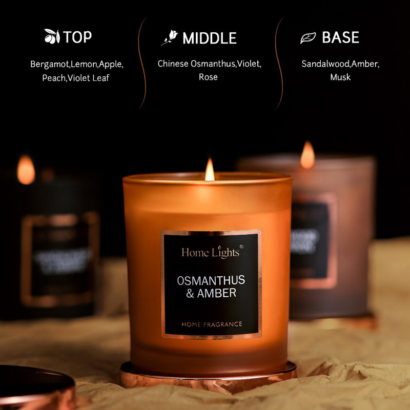 Osmanthus & Amber Candle