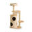 4 Tiers Cat Tree with Condons,Perch,Scratching Posts