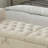 Upholstered Button-Tufted Storage Bench With Double Lids-1365589412