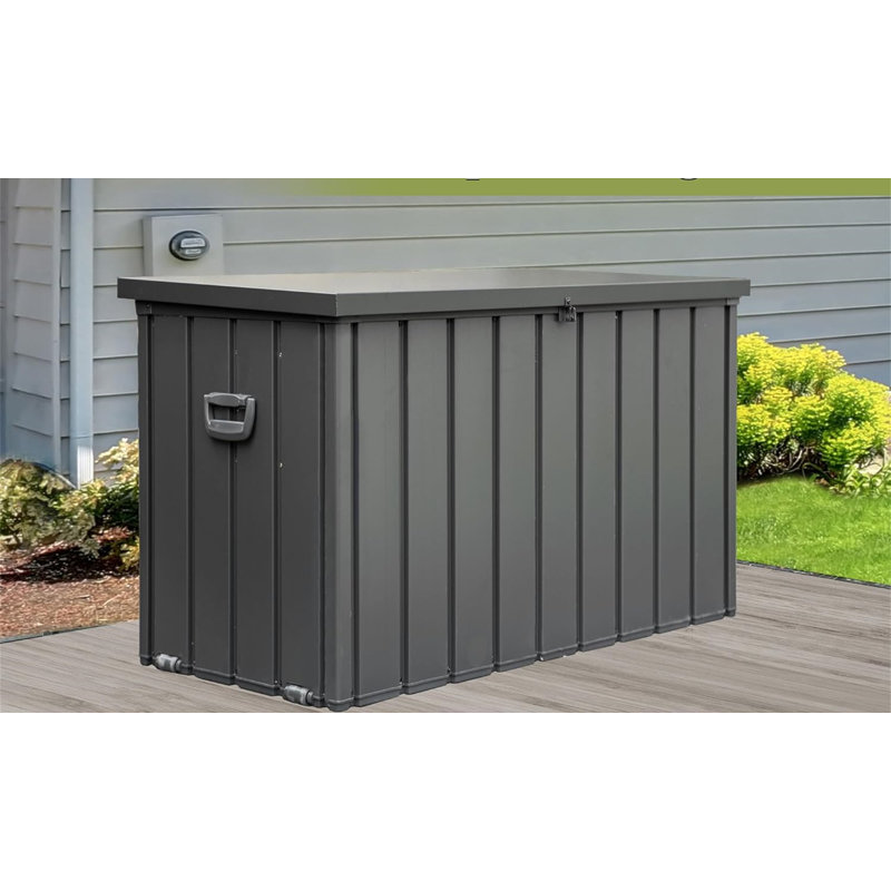 Coffre de terrasse en acier 200 gallons Yesurprise