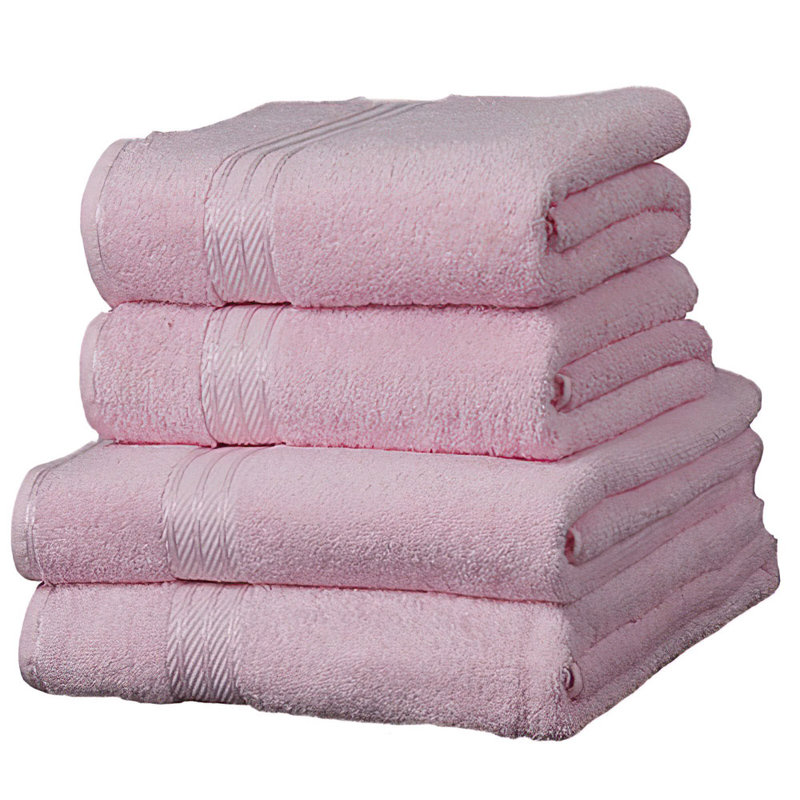 Audras Midweight Hand Towel, Pink