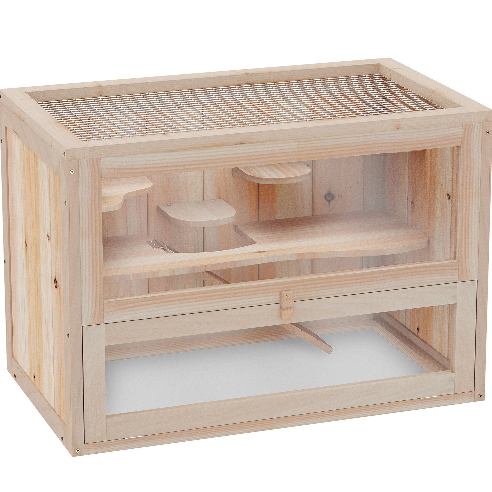 Visual Reference: Tucker Murphy Pet 2 Level Small Animal Enclosure By