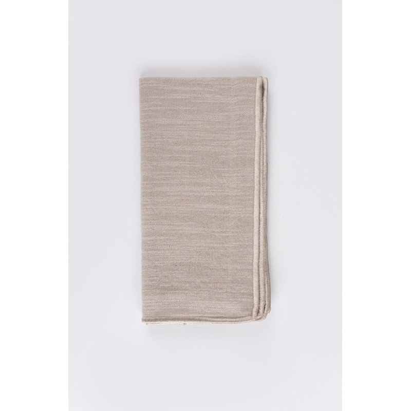 Delu Haven Cocktail Napkin Set, Natural