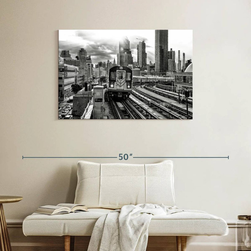 Mehar Line 7 Subway, 26" H x 39" W