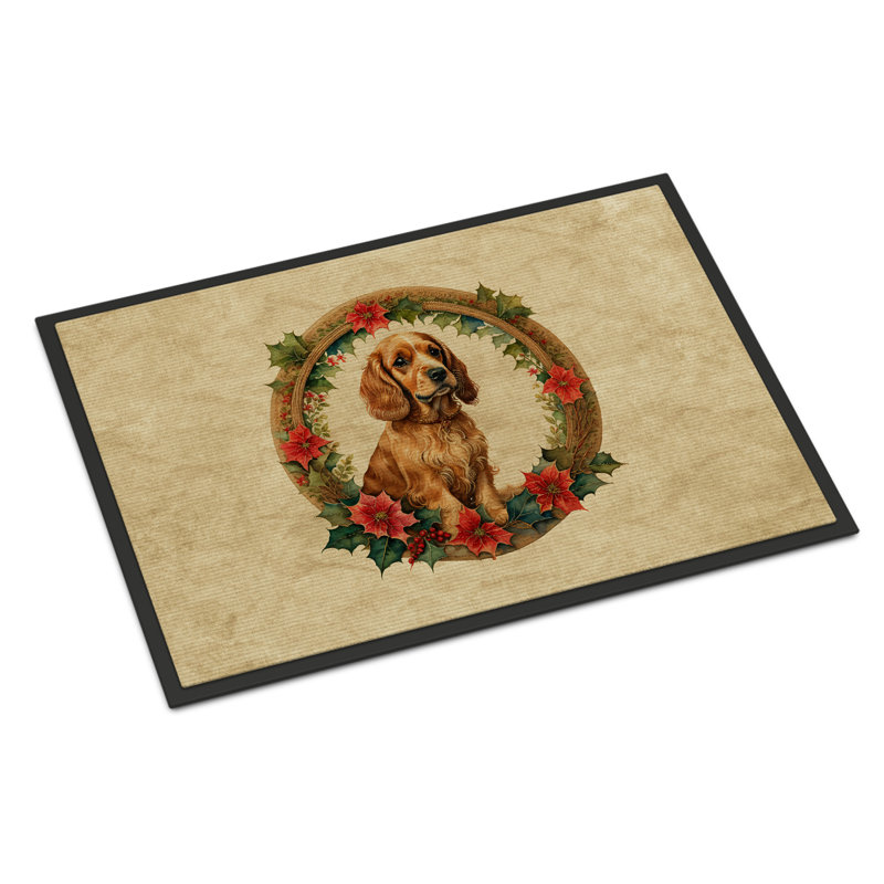 Paillasson Cocker Spaniel, L 18 po x L 27 po