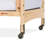 Serenity Compact Fixed-Side Clearview Crib, 4 Panel