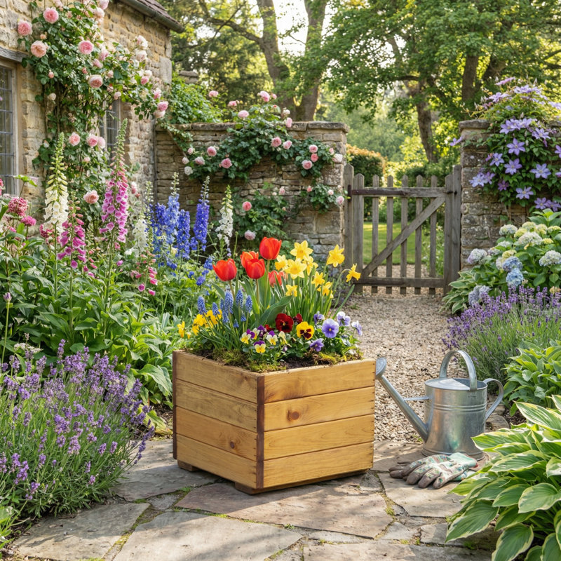 Wood Planter Box