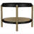 Benson Black Round End Table