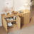 Mid-Century Modern Wave-Front Sideboard Buffet-1250146760