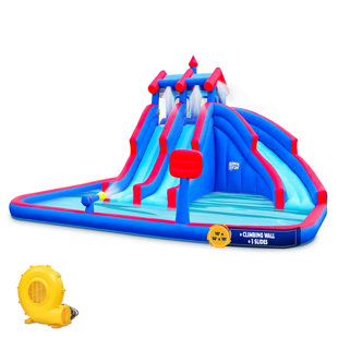 18' x 15.83' Inflatable Water Slide