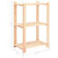 Starkey 90cm H Solid Wood Etagere Bookcase-366720852