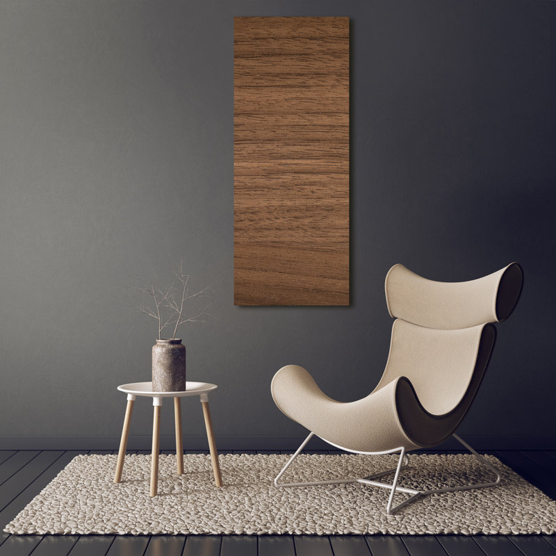 Wooden Background - Wrapped Canvas Print